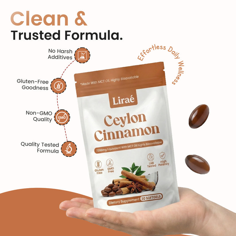 Lirae Ceylon Cinnamon 7200mg