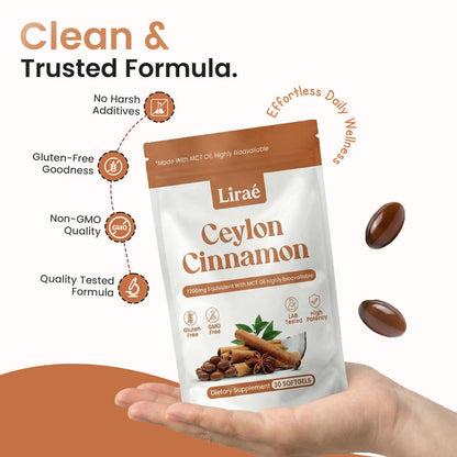 Lirae Ceylon Cinnamon 7200mg