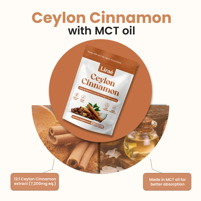 Lirae Ceylon Cinnamon 7200mg