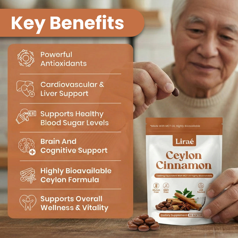 Lirae Ceylon Cinnamon 7200mg