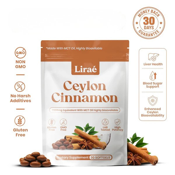 Lirae Ceylon Cinnamon 7200mg